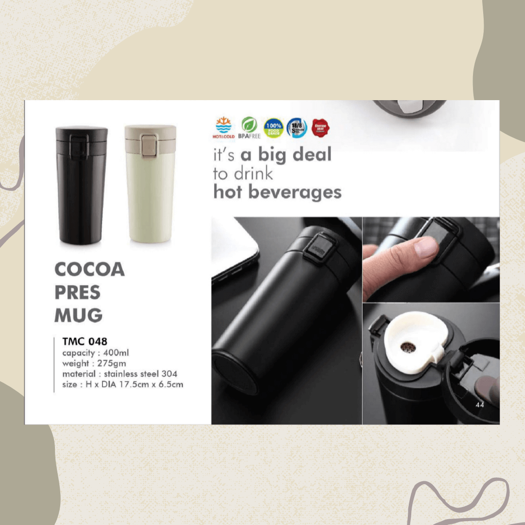 BeHome Stainless Steel Coffee Mug TMC048