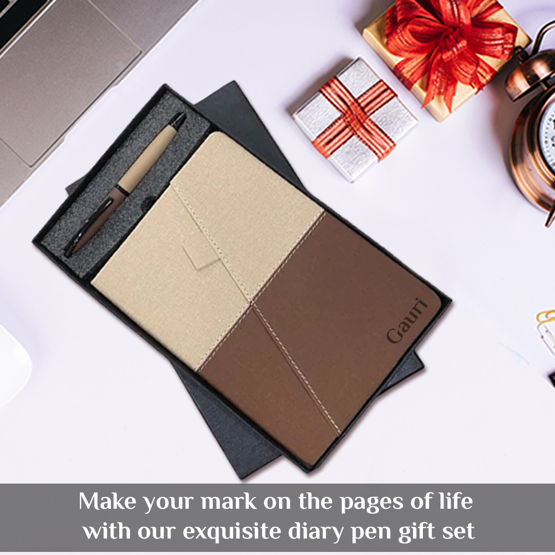 Giftana Journal Notebook Diary with Pen Set