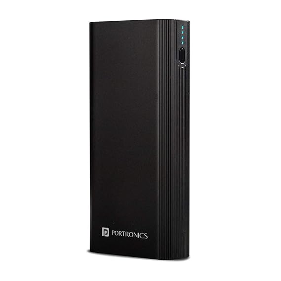 Portronics Lithium Polymer Power M 20K 20000 mAh Metal Housing Power Bank