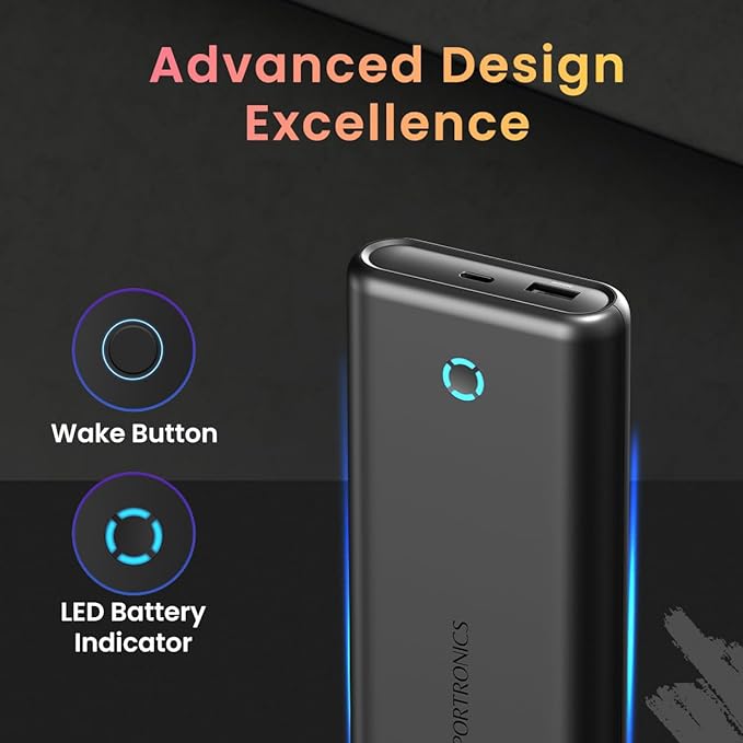 Portronics PowerPod 20K Advanced 20000 mAh Power Bank